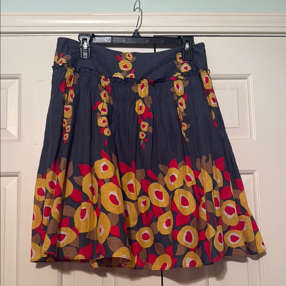 DownEast Blue Skirt with Pleats